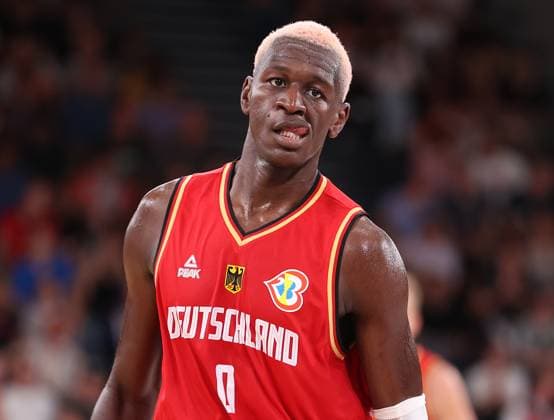 Isaac Bonga (GER) Basketball, Herren, Supercup, DBB, Edel-Optics Arena, Deutschland gegen China, 107-58
