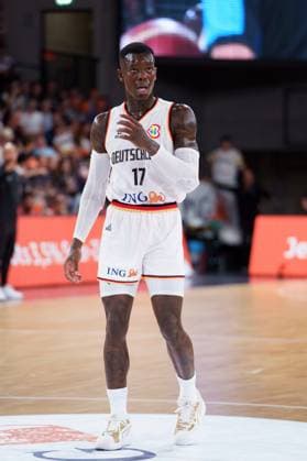 Dennis Schroeder (Deutschland, 17) Deutschland vs. Kanada, Basketball, DBB Supercup, Finale, 13.08.2023 Deutschland vs. Kanada, Basketball, DBB Supercup, Finale, 13.08.2023 Hamburg Copyright: xEibner-Pressefoto MarcelxvonxFehrnx EP_MFN