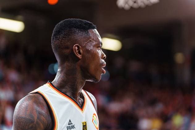 Dennis Schroeder (Deutschland, 17) Deutschland vs. Kanada, Basketball, DBB Supercup, Finale, 13.08.2023 Deutschland vs. Kanada, Basketball, DBB Supercup, Finale, 13.08.2023 Hamburg Copyright: xEibner-Pressefoto MarcelxvonxFehrnx EP_MFN