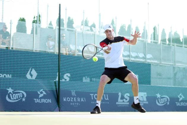KOZERKI 14.08.2023 TURNIEJ ATP, Tennis Herren 100 LOTTO KOZERKI OPEN --- TENNIS ATP CHALLENGER TOUR 100 JORIS DE LOORE FOT. PIOTR KUCZA FOTOPYK NEWSPIX.PL --- Newspix.pl  230814PYK0211