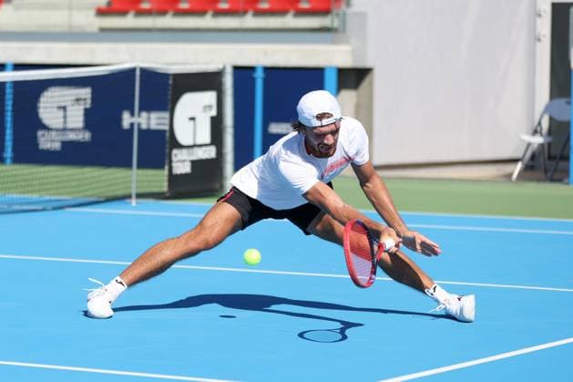KOZERKI 15.08.2023 TURNIEJ ATP, Tennis Herren 100 LOTTO KOZERKI OPEN --- TENNIS ATP CHALLENGER TOUR 100 TOMAS MACHAC FOT. PIOTR KUCZA FOTOPYK NEWSPIX.PL --- Newspix.pl  230815PYK0160