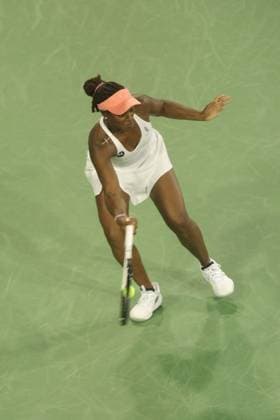 August 15, 2023, Mason, OH, USA: Western and Southern Open Tennis, Mason, OH - Sloan Stephens plays a ball against opponent Caroline Garcia in the Western and Southern Open tennis tournament. August 15, 2023 - ZUMA Press Mason USA - ZUMAn24_ 20230815_zaf_n24_071 Copyright: xWallyxNellx