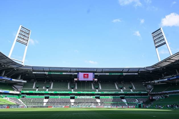 18.08.2023, Fussball, Bundesliga, 1. Spieltag Saison 2023 2024, SV Werder Bremen - FC Bayern München, Wohninvest Weserstadion Ostkurve, xRHR-FOTO TKx