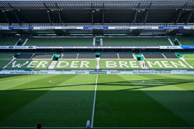 18.08.2023, Fussball, Bundesliga, 1. Spieltag Saison 2023 2024, SV Werder Bremen - FC Bayern München, Wohninvest Weserstadion xRHR-FOTO TKx