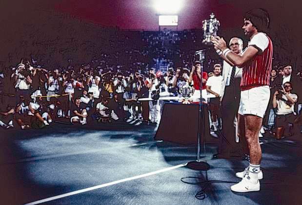 TENNIS Jimmy Connors Jimmy Connors (USA) Men s Singles champion at the 1983 US Open Tennos. New York USTA Billie Jean King National T NY United States Copyright: xStevenxE.xSutton DUOMO PCNx TN0302 036435