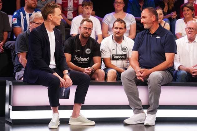 Sport Themen der Woche KW33 JOCHEN BREYER, FRANK SCHMIDT DAS AKTUELLE SPORTSTUDIO ZDF MAINZ *** JOCHEN BREYER, FRANK SCHMIDT DAS AKTUELLE SPORTSTUDIO ZDF MAINZ 