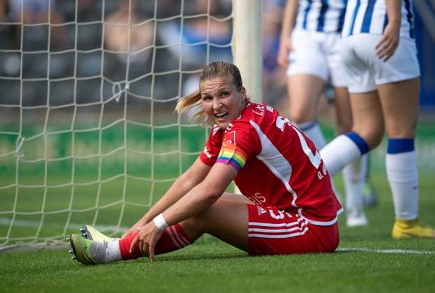 Fussball, Frauen, Saison 2023 2024, Regionalliga Nordost (1. Spieltag), Hertha BSC - 1. FC Union Berlin, Dina Orschmann (1. Frauen, 1. FC Union Berlin), 20.08. 2023, Copyright: xSebastianxRäppold MatthiasxKochx