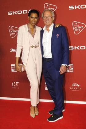 Bernd Wehmeyer und Chawada Kachidza-Fabisch bei der Verleihung vom Bild Award am 21.08.2023 in Hamburg Sport Bild Award 2023 Verleihung in Hamburg