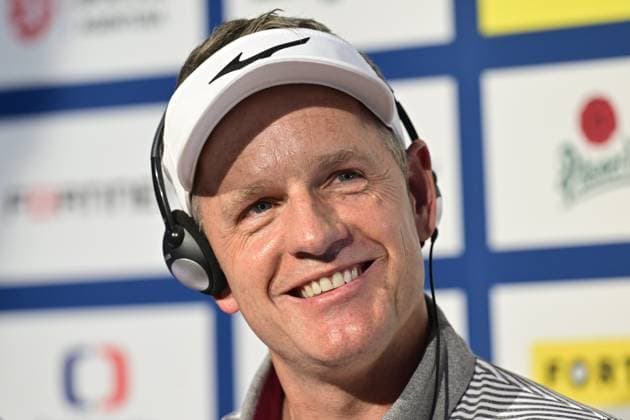 Golf player Luke Donald of Britain speaks at a press conference, PK, Pressekonferenz for the ninth edition of the Czech Masters golf tournament of the European DP World Tour (24-27 August) in Prague, Czech Republic, August 22, 2023. (CTKxPhoto RomanxVondrous) CTKPhotoP2023082204954  CTKPhotoP2023082204954