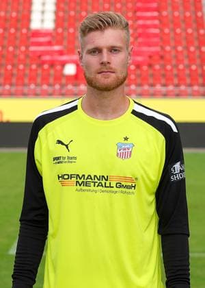 Teampraesentation FSV Zwickau Regionalliga Nordost FSV Zwickau, Regionalliga Nordost, Porträttermin 2023 2024, Zwickau 21.08.2023, GGZ Arena, Fußball , Im Bild: Torhüter Benjamin Leneis (1, Zwickau) ,