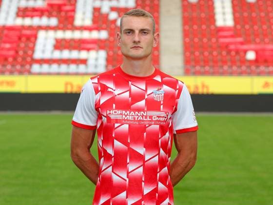 Teampraesentation FSV Zwickau Regionalliga Nordost FSV Zwickau, Regionalliga Nordost, Porträttermin 2023 2024, Zwickau 21.08.2023, GGZ Arena, Fußball , Im Bild: Lucas Albert ,