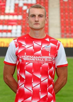 Teampraesentation FSV Zwickau Regionalliga Nordost FSV Zwickau, Regionalliga Nordost, Porträttermin 2023 2024, Zwickau 21.08.2023, GGZ Arena, Fußball , Im Bild: Lucas Albert ,