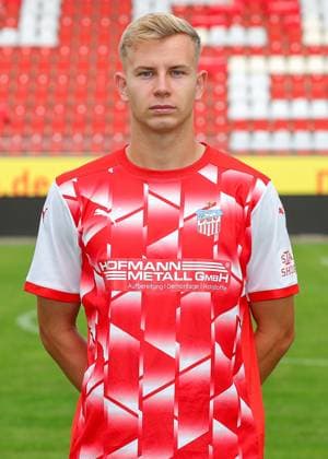 Teampraesentation FSV Zwickau Regionalliga Nordost FSV Zwickau, Regionalliga Nordost, Porträttermin 2023 2024, Zwickau 21.08.2023, GGZ Arena, Fußball , Im Bild: Maximilian Somnitz ,