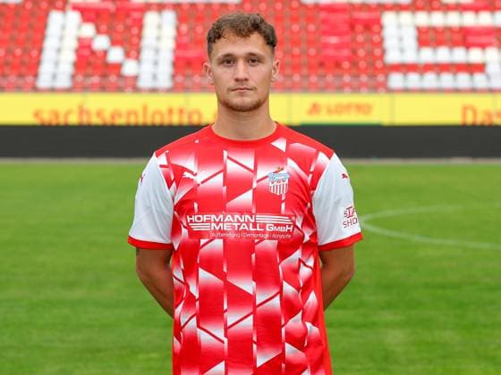 Teampraesentation FSV Zwickau Regionalliga Nordost FSV Zwickau, Regionalliga Nordost, Porträttermin 2023 2024, Zwickau 21.08.2023, GGZ Arena, Fußball , Im Bild: Lucas Will ,