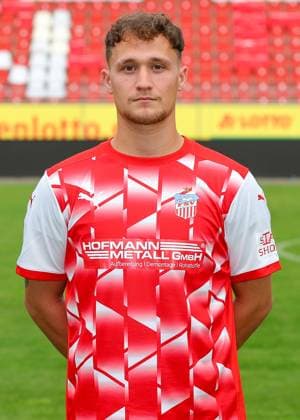 Teampraesentation FSV Zwickau Regionalliga Nordost FSV Zwickau, Regionalliga Nordost, Porträttermin 2023 2024, Zwickau 21.08.2023, GGZ Arena, Fußball , Im Bild: Lucas Will ,