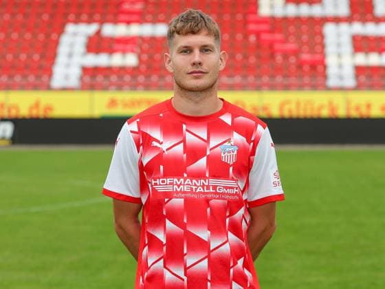 Teampraesentation FSV Zwickau Regionalliga Nordost FSV Zwickau, Regionalliga Nordost, Porträttermin 2023 2024, Zwickau 21.08.2023, GGZ Arena, Fußball , Im Bild: Jahn Herrmann ,