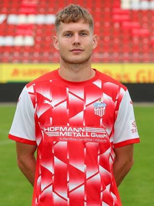 Teampraesentation FSV Zwickau Regionalliga Nordost FSV Zwickau, Regionalliga Nordost, Porträttermin 2023 2024, Zwickau 21.08.2023, GGZ Arena, Fußball , Im Bild: Jahn Herrmann ,