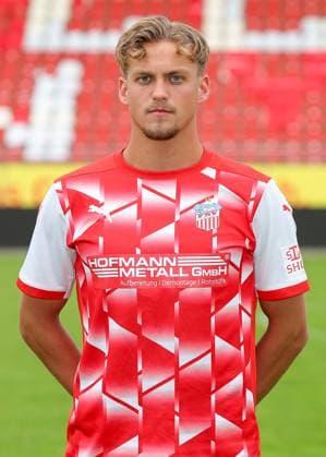 Teampraesentation FSV Zwickau Regionalliga Nordost FSV Zwickau, Regionalliga Nordost, Porträttermin 2023 2024, Zwickau 21.08.2023, GGZ Arena, Fußball , Im Bild: Luis Klein ,