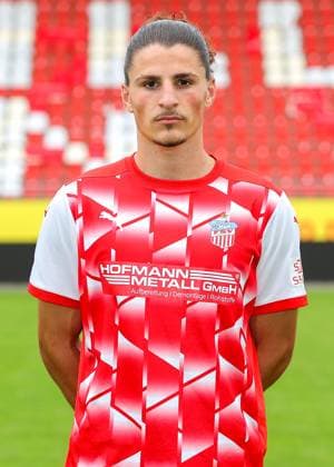 Teampraesentation FSV Zwickau Regionalliga Nordost FSV Zwickau, Regionalliga Nordost, Porträttermin 2023 2024, Zwickau 21.08.2023, GGZ Arena, Fußball , Im Bild: Veron Dobruna ,