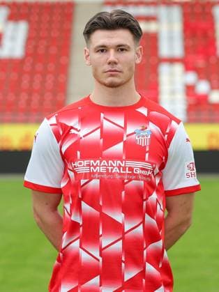 Teampraesentation FSV Zwickau Regionalliga Nordost FSV Zwickau, Regionalliga Nordost, Porträttermin 2023 2024, Zwickau 21.08.2023, GGZ Arena, Fußball , Im Bild: Sonny Ziemer ,