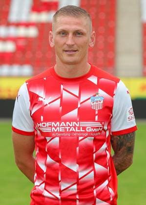 Teampraesentation FSV Zwickau Regionalliga Nordost FSV Zwickau, Regionalliga Nordost, Porträttermin 2023 2024, Zwickau 21.08.2023, GGZ Arena, Fußball , Im Bild: Marc-Philipp Zimmermann ,