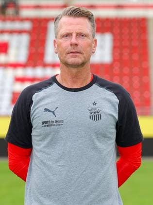 Teampraesentation FSV Zwickau Regionalliga Nordost FSV Zwickau, Regionalliga Nordost, Porträttermin 2023 2024, Zwickau 21.08.2023, GGZ Arena, Fußball , Im Bild: Trainer Rico Schmitt ,