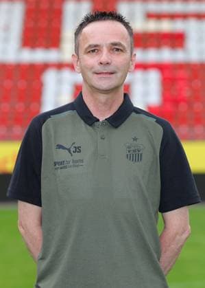 Teampraesentation FSV Zwickau Regionalliga Nordost FSV Zwickau, Regionalliga Nordost, Porträttermin 2023 2024, Zwickau 21.08.2023, GGZ Arena, Fußball , Im Bild: Mannschaftsleiter Jens Schubert ,