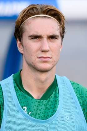 US Sassuolo v Atalanta BC - Serie A Kristian Thorstvedt of US Sassuolo looks on prior to the Serie A football match between US Sassuolo and Atalanta BC. Reggio Emilia Italy Copyright: xNicolòxCampox