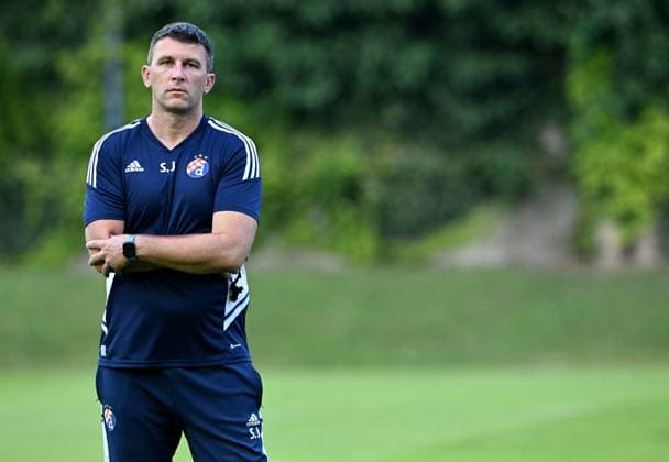 PXL_Dinamo Zagreb trainig Sergej Jakirovic, new head coach of Dinamo Zagreb, during training session of Dinamo Zagreb on August 23, 2023 in Zagreb, Croatia. MarkoxLukunic PIXSELL