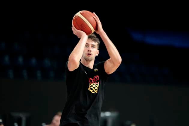 24.08.2023, FIBA Basketball Worldcup, Okinawa (Japan), Practice. Training Team Deutschland, Franz Wagner (GER, No9) Okinawa Okinawa Arena Okinawa Japan