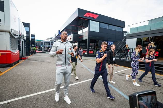 Anthony Joshua (GBR), F1 Grand Prix of the Netherlands at Circuit Zandvoort on August 24, 2023 in Zandvoort, Netherlands. (Photo by HOCH ZWEI) Zandvoort Netherlands