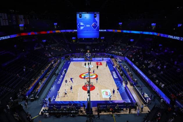 General view of Okinawa Arena, AUGUST 25, 2023 - Basketball : FIBA Basketball World Cup 2023 at Okinawa Arena, Okinawa, Japan.  (227157420)