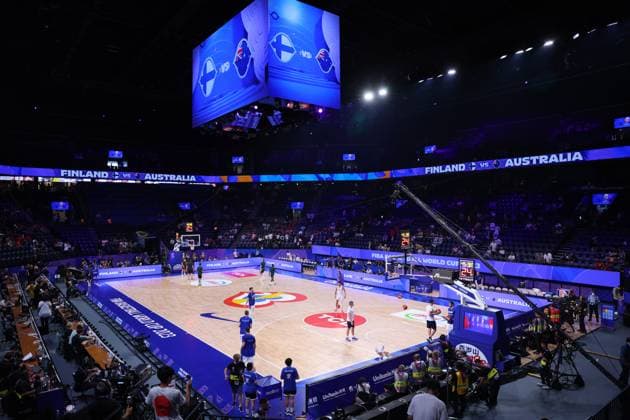 General view of Okinawa Arena, AUGUST 25, 2023 - Basketball : FIBA Basketball World Cup 2023 at Okinawa Arena, Okinawa, Japan.  (227157435)