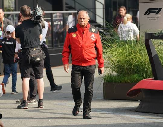 25.08.2023, Circuit Park Zandvoort, Zandvoort, FORMULA 1 HEINEKEN DUTCH GRAND PRIX 2023 , im Bild Teamchef Frederic Vasseur (Scuderia Ferrari) Zandvoort Circuit Park Zandvoort Niederlande