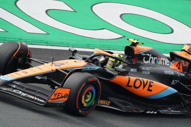 FORMULA 1 HEINEKEN DUTCH GRAND PRIX 2023 25.08.2023, Circuit Park Zandvoort, Zandvoort, FORMULA 1 HEINEKEN DUTCH GRAND PRIX 2023 , im Bild Lando Norris (GBR), McLaren F1 Team