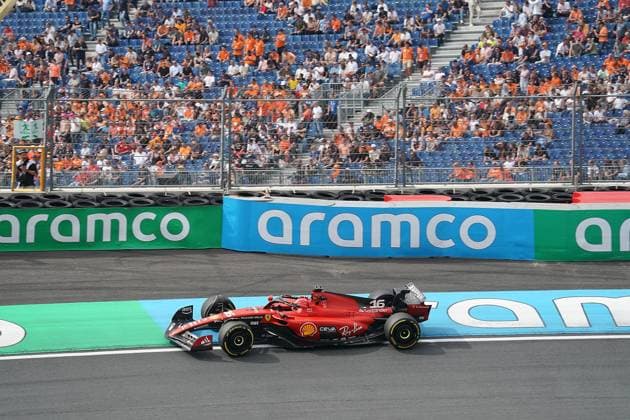 FORMULA 1 HEINEKEN DUTCH GRAND PRIX 2023 25.08.2023, Circuit Park Zandvoort, Zandvoort, FORMULA 1 HEINEKEN DUTCH GRAND PRIX 2023 , im Bild Charles Leclerc (MCO), Scuderia Ferrari
