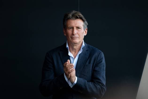 230825 Sebastian Coe, president of World Athletics, at the medal ceremony for men?s 1500 meter during day 7 of the 2023 World Athletics Championships on August 25, 2023 in Budapest. Photo: Vegard Grott BILDBYRAN kod VG JM0523 bbeng friidrott athletics friidrett 2023 world athletics championships world athletics championships budapest23 friidrotts-vm friidretts-vm vm Copyright: VEGARDxGRoTT BB230825VG050