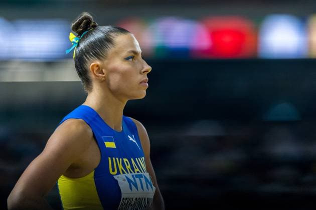 World Athletics Championships Budapest 23; Hungary, 25.08.2023 Maryna BEKH-ROMANCHUK of UKRAINE (UKR) at the World Athletics Championships Budapest 23 in Budapest, on Friday, August 25, 2023 *** World Athletics Championships Budapest 23 Hungary, 25 08 2023 Maryna BEKH ROMANCHUK of UKRAINE UKR at the World Athletics Championships Budapest 23 in Budapest, on Friday, August 25, 2023 Copyright: xBEAUTIFULxSPORTS OlafxRellischx