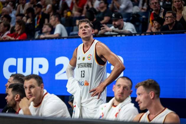 Basketball Okinawa 25.08.2023 FIBA Basketball World Cup 2023 Weltmeisterschaft der Männer Vorrunde Deutschland (GER) - Japan (JPN) Moritz Wagner (Deutschland, No.13)
