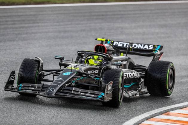 FORMULA 1 DUTCH GRAND PRIX 2023 Lewis Hamilton 44 (GBR), Mercedes AMG Petronas W14 during the FORMULA 1 HEINEKEN DUTCH GRAND PRIX 2023 at CM.com Circuit Zandvoort, Zandvoort, Netherlands on 26 August 2023 Editorial Use Only Copyright: xIMAGO EveryxSecondxMediax ESM-0786-0017