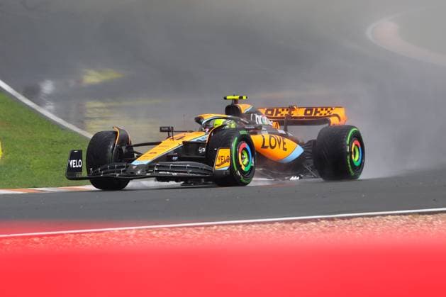 4 Lando Norris (GBR, Mclaren F1 Team, 04), Freies Training 3, FP3, Grosser Preis der Niederlande, Motorsport, Formel 1, Saison 2023, 26.08.2023 NLD, Formel 1, CM Circuit Zandvoort, 26.08.2023 Zandvoort Copyright: xEibner-Pressefoto Grafx EP_AGF