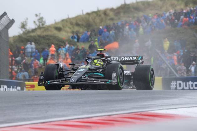 44 Lewis Hamilton (GBR, Mercedes AMG Petronas F1 Team, 44), Freies Training 3, FP3, Grosser Preis der Niederlande, Motorsport, Formel 1, Saison 2023, 26.08.2023 NLD, Formel 1, CM Circuit Zandvoort, 26.08.2023 Zandvoort Copyright: xEibner-Pressefoto Grafx EP_AGF