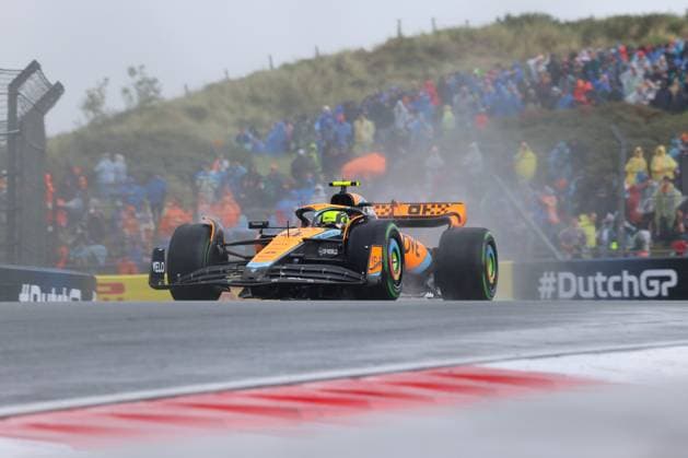 4 Lando Norris (GBR, Mclaren F1 Team, 04), Freies Training 3, FP3, Grosser Preis der Niederlande, Motorsport, Formel 1, Saison 2023, 26.08.2023 NLD, Formel 1, CM Circuit Zandvoort, 26.08.2023 Zandvoort Copyright: xEibner-Pressefoto Grafx EP_AGF