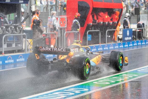 Formel 1 GP Holland Zandvoort. Samstag, 26.08.2023 Lando Norris (GBR) McLaren F1 Team; Formel 1 GP Holland Zandvoort. Samstag, 26.08.2023 Copyright: xBEAUTIFULxSPORTS Erlhofx