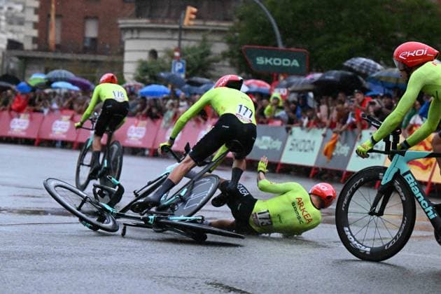 Sport Themen der Woche KW34 Sport Bilder des Tages 26-08-2023 Vuelta A Espana; Tappa 01 Barcelona - Barcelona; 2023, Arkea - Samsic; Barcelona; 