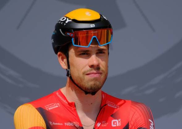 27.08.2023 xkhx Radfahren 4. Etappe Deutschland Tour 2023 Hannover - Bremen Tourstart Hannover Phil Bauhaus Bahrain-Victorious