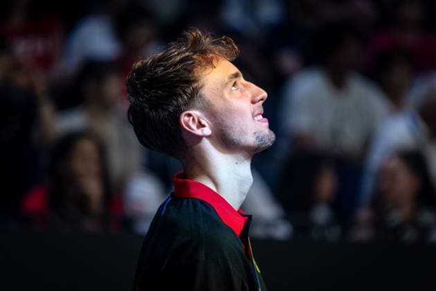 Sport Bilder des Tages Basketball Okinawa 27.08.2023 FIBA Basketball World Cup 2023 Weltmeisterschaft der Männer Vorrunde Australien (AUS) - Deutschland (GER) Franz Wagner (Deutschland, No.09)