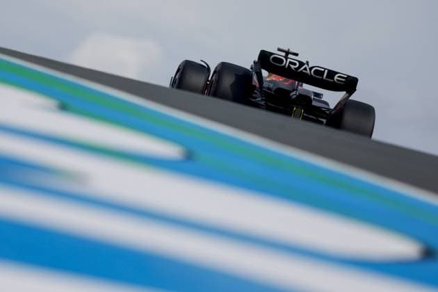 ZANDVOORT - Max Verstappen (Red Bull Racing) during the F1 Grand Prix of the Netherlands at Circuit Zandvoort on August 27, 2023 in Zandvoort, Netherlands. ANP KOEN VAN WEEL F1 Grand Prix of The Netherlands 2023 24 xVIxANPxSportx xxANPxIVx 476450953 originalFilename: 476450953.jpg