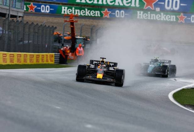 1 Max Verstappen (NLD, Oracle Red Bull Racing), F1 Grand Prix of the Netherlands at Circuit Zandvoort on August 27, 2023 in Zandvoort, Netherlands. (Photo by HOCH ZWEI) Zandvoort Netherlands