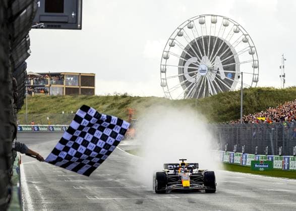 ZANDVOORT - Max Verstappen (Red Bull Racing) wins the F1 Grand Prix of the Netherlands at Circuit Zandvoort on August 27, 2023 in Zandvoort, Netherlands. ANP REMKO DE WAAL F1 Grand Prix of The Netherlands 2023 24 xVIxANPxSportx xxANPxIVx 476461942 originalFilename: 476461942.jpg